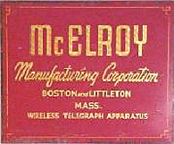 McElroy Sign