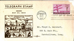 First Day of Issue Centenary of the Telegraph Envelope and Stamp